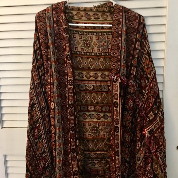 Tops - Free People Woven Kimono Tops - Free People Woven Kimono